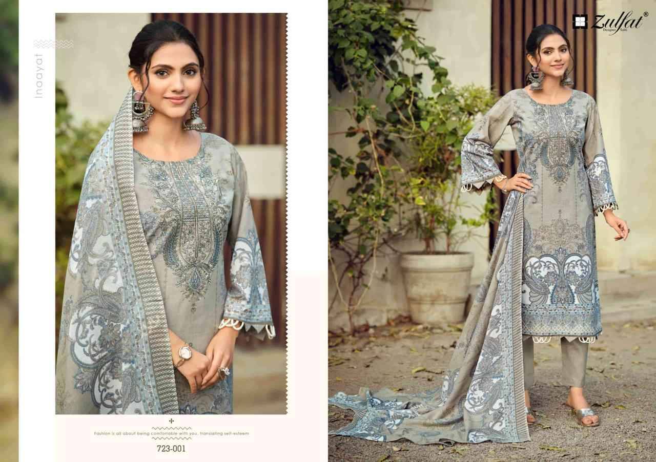 FIRDAUS VOL 2 NX 723 Series ZULFAT Beautiful Stylish Festive Suits Fancy Colorful Casual Wear & Ethnic Wear & Ready To Wear Heavy Cotton Print Dresses At Wholesale Price